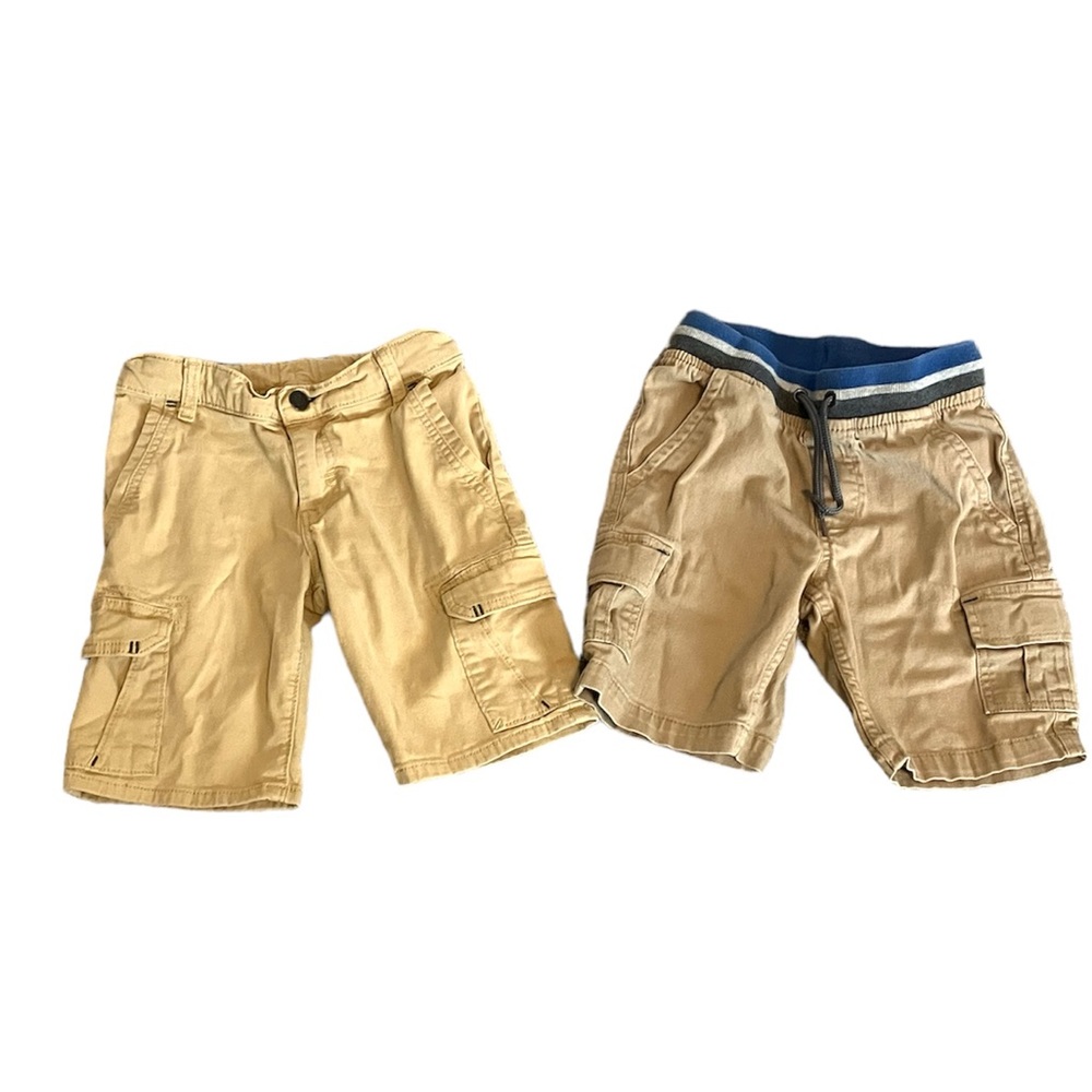 Khaki shorts bundle for boys